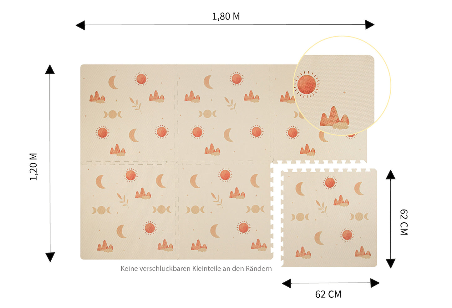 Spielmatte "Moon"