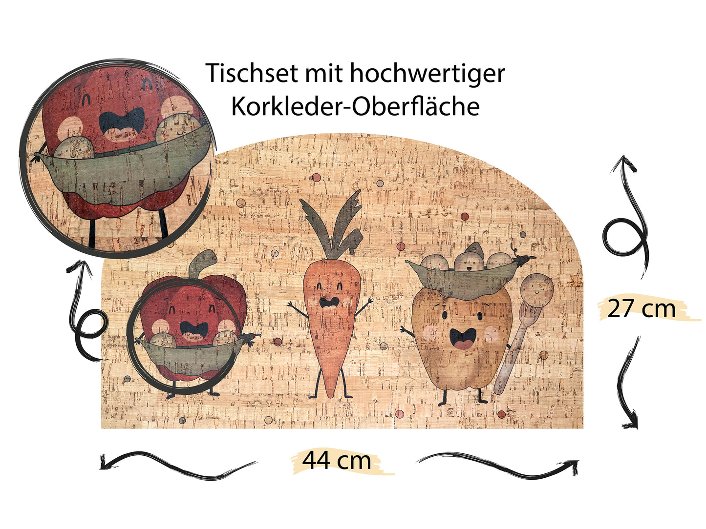 NEU!! Tischset "Carrot"