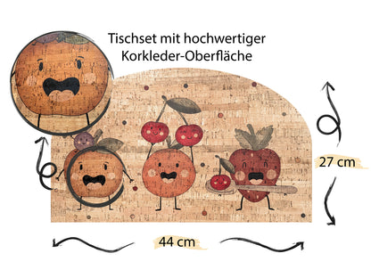 NEU!! Tischset "Cherry"